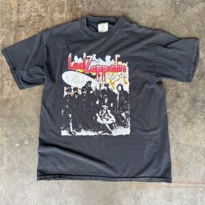 vintage 1989 led zeppelin tour tee hinterland tag large